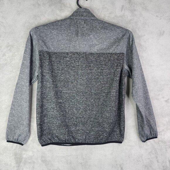 Mens Hawke & Co Gray Performance Pullover Sweatshirt 1/4 Snap Long Sleeve Size M - Picture 5 of 8